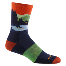 5014 Men's Close Encounters Micro Crew Midweight Hiking Sock