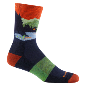 5014 Men's Close Encounters Micro Crew Midweight Hiking Sock