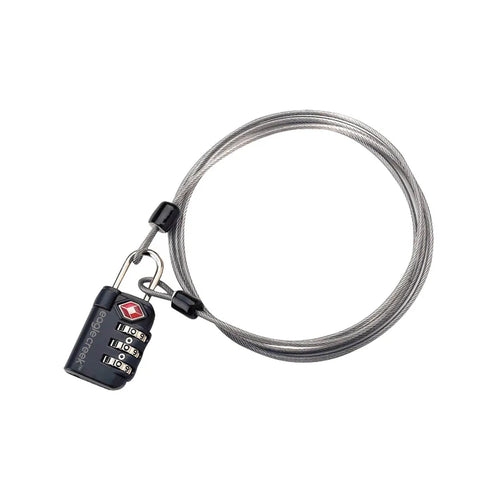 3 dial TSA Lock & Cable
