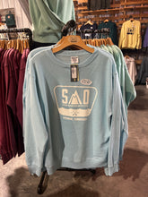 SMO Burn Wash Fleece Crew Neck Sweatshirt