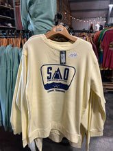 SMO Burn Wash Fleece Crew Neck Sweatshirt
