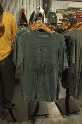 SMO Heather Dark Green Crewneck