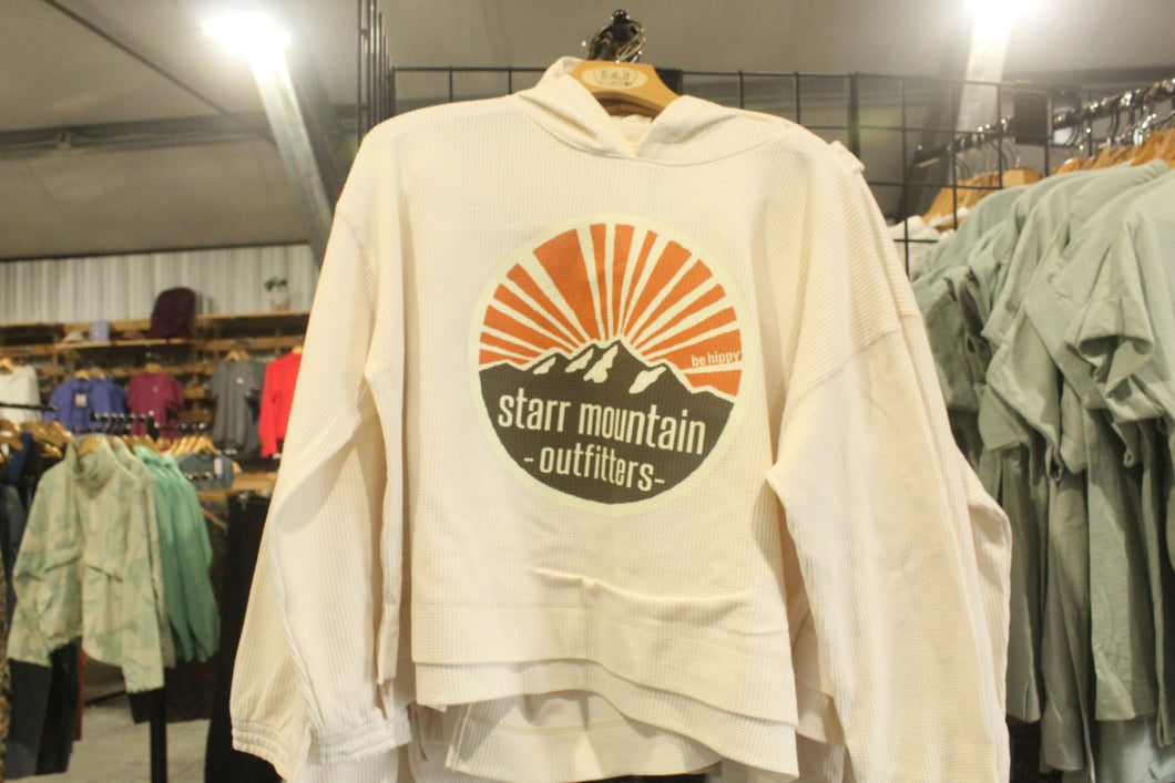 Waffle Round Mountain Hoodie