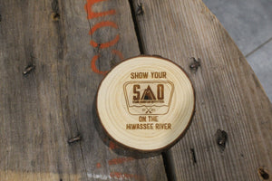 SMO Round Bark River Magnets