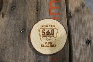 SMO Round Bark River Magnets