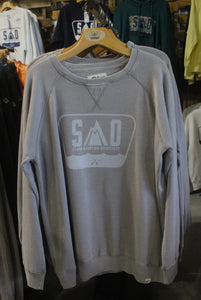 SMO Burnout Wash Fleece Crew