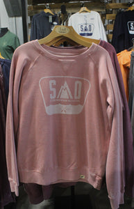 SMO Burnout Wash Fleece Crew
