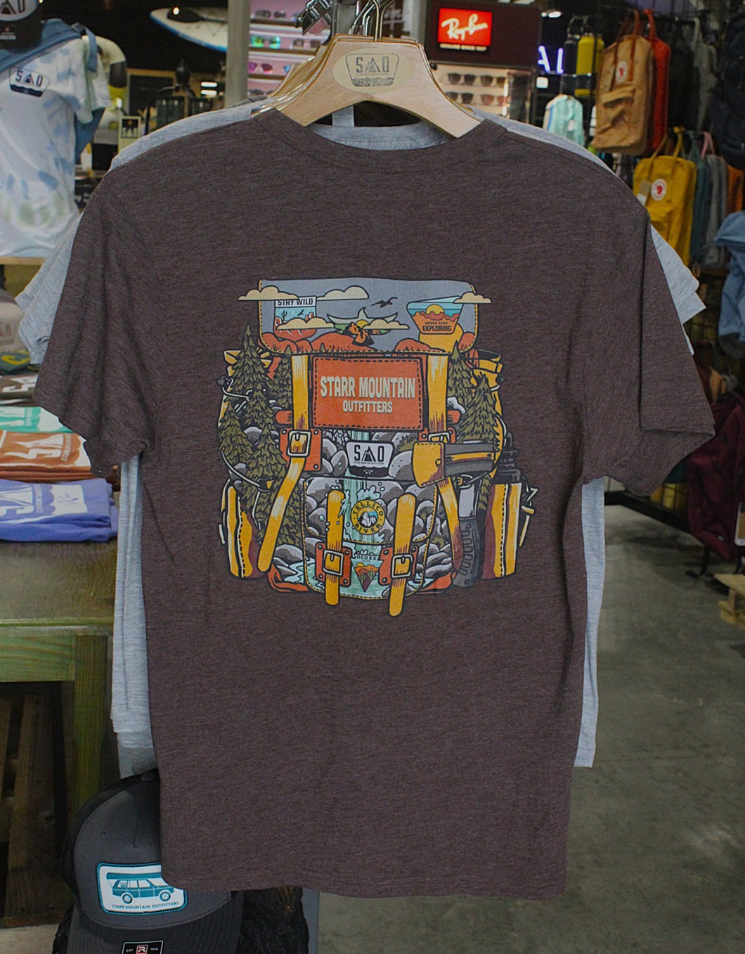 SMO Backpack Victory Falls Tee