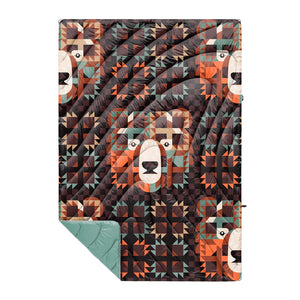 Original Printed Puffy Blanket