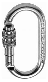 Locking Oval Carabiner