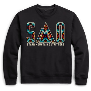 Embroidered Essential Fleece Crew