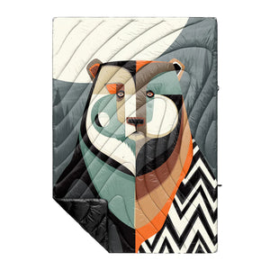 Original Printed Puffy Blanket