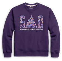 Embroidered Essential Fleece Crew
