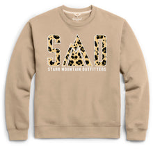 Embroidered Essential Fleece Crew