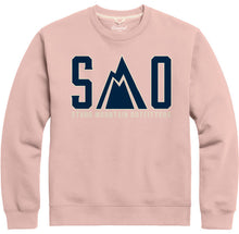 Embroidered Essential Fleece Crew